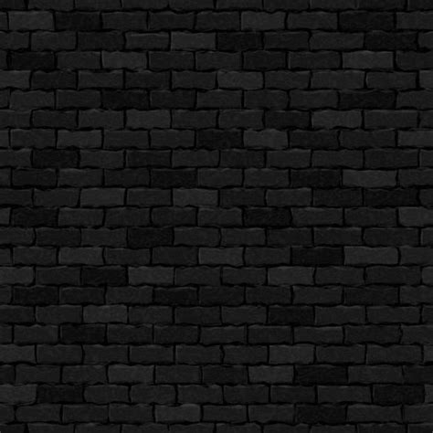 Black Brick Wall Background Illustrations Royalty Free