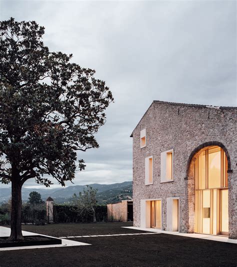 Studio Wok Inserts Home Into Stone Barn In The Italian Countryside