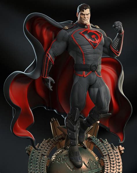 Superman Red Son By Anderson Lovato Superman Red Son Dc Comics