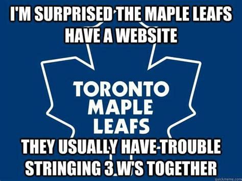 Maple Leafs Jokes Pictures Perpustakaan Sekolah