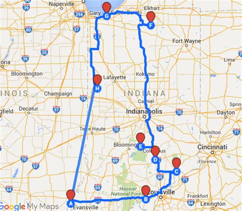 10 Unforgettable Road Trips To Take In Indiana Before You Die Road