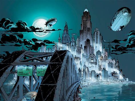 Metropolis Gotham City Y Otras Ciudades Del Universo DC