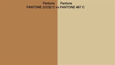 Pantone 10132 C Vs Pantone 467 C Side By Side Comparison