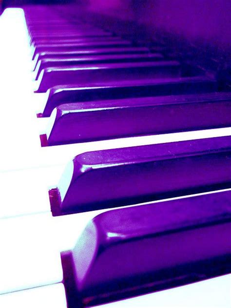 Unlikely Color Purple Piano Piano Keys Key And Black