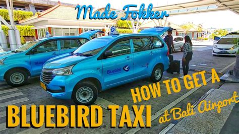 How To Get A Bluebird Taxi At Bali Ngurah Rai International Airport