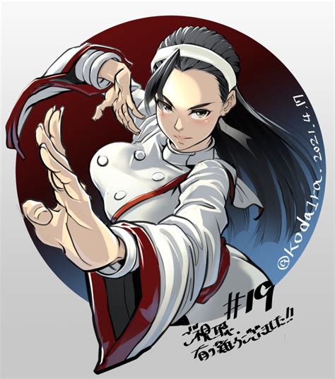 Koda1ra Kagura Chizuru Snk The King Of Fighters Highres 1girl Black Hair Buttons