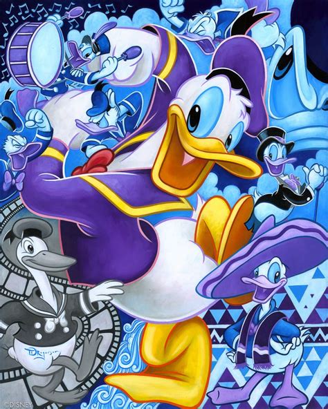 Celebrate The Duck By Tim Rogerson Disney Fine Art Disney Treasures