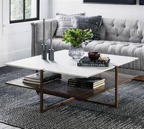 Wood And Marble Coffee Table A Must Have For Any Home Coffee Table Decor