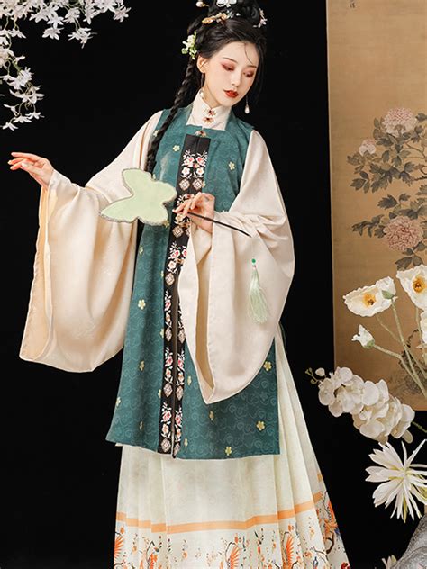 Ming Dynasty Hanfu Dress Women Autumn Winter Fashion Hanfu