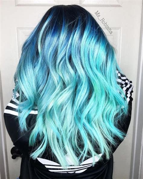 30 Icy Light Blue Hair Color Ideas For Girls Unnatural Hair Color