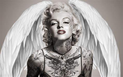 Angel Marilyn Monroe By Daddyde On Deviantart