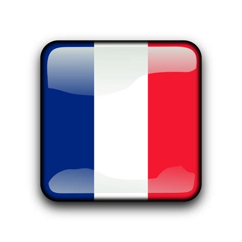 Flag Button France Png Clip Art Library