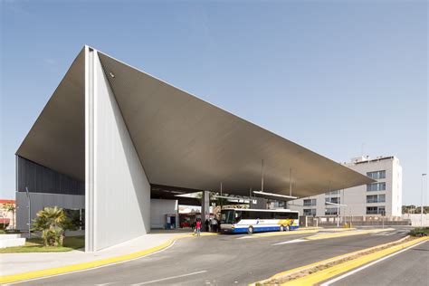 Estación De Autobuses De Santa Pola Arqa Canopy Architecture Bus