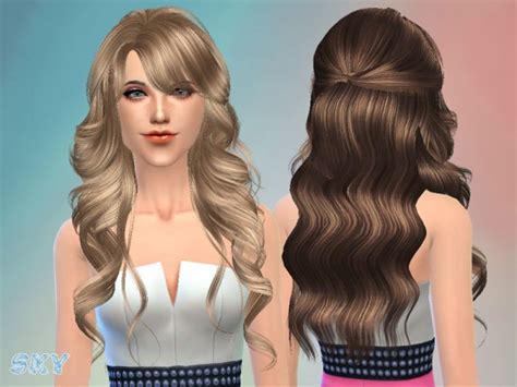 The Sims Resource Hairstyle 255 By Skysims • Sims 4 Downloads