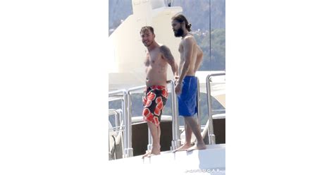 Jared Leto Shirtless In Capri Italy Pictures Popsugar Celebrity