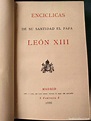 encíclicas de su santidad el papa león xiii. ma - Comprar Libros ...