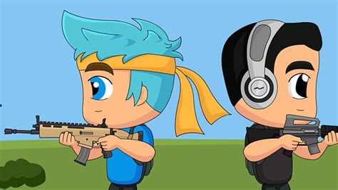 When Ninja And Dr Lupo Play Fortnite Animation Youtube