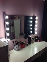 Makeup Mirror With Lights Diy