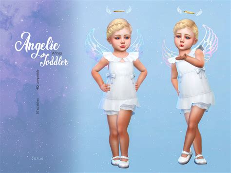 The Sims Resource Angelic Wings Toddler