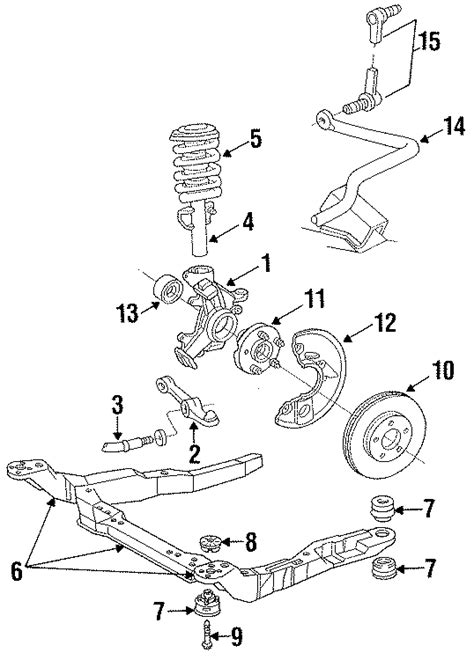 Ford Taurus Stabilizer Link Suspension Stabilizer Bar Link Kit Sable