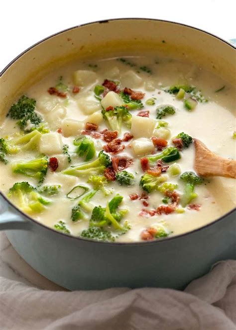 Broccoli And Potato Soup Recipetin Eats