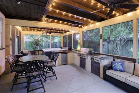 Screened In Kitchens Yahoo Search Results Outdoor Kitchen Design