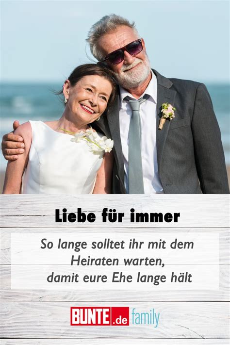 Maybe you would like to learn more about one of these? Hochzeit: So lange solltet ihr mit dem Heiraten warten ...