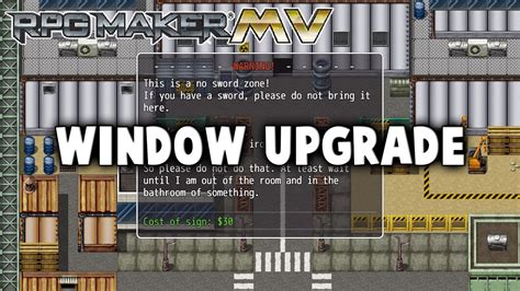 Window Upgrade Plugin RPG Maker MV YouTube