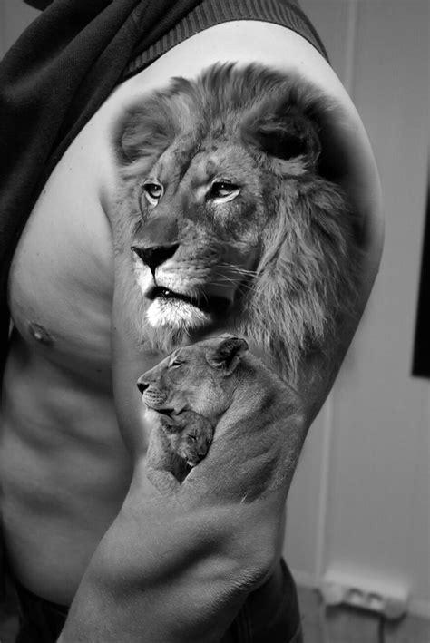 Tatouage 🦁 Tatouage Lion Head Tattoos Tattoo Designs Men Lion Tattoo