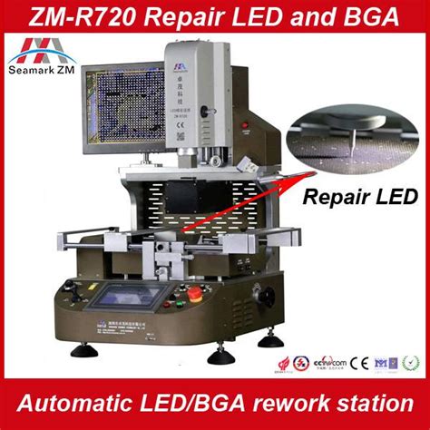 Led Automatic Bga Rework Station With Feeding System Zm R720