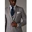 THE DROP  Bespoke Suits Made For You Light Grey Three Piece Suit