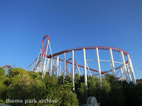 Viper At Six Flags Magic Mountain Theme Park Archive