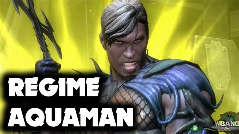Injustice Gods Among Us Regime Aquaman Super Attack Moves Ultimate