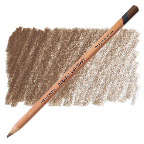 In stock on march 10, 2021. Derwent Lightfast Colored Pencil - Van Dyke Brown ...