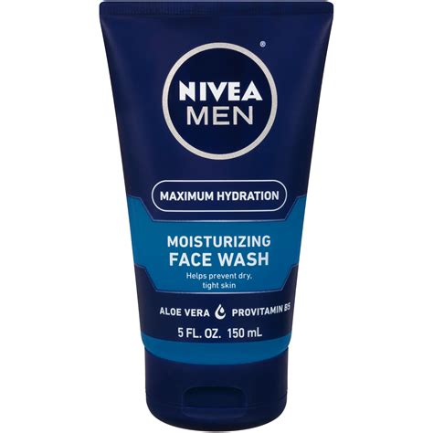 We search for the best face wash for men. NIVEA Men Maximum Hydration Moisturizing Face Wash, 5 fl ...