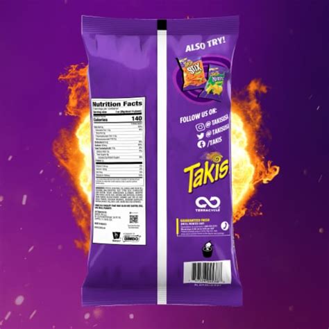 Takis Fuego Waves Hot Chili Pepper And Lime Wavy Potato Chips 8 Oz Kroger