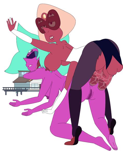 rule 34 1futa 1girls alexandrite steven universe anal anal penetration anal sex animated