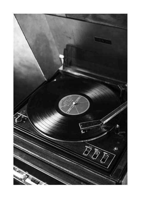 Build and performance are unrivalled. Vintage Record Player Poster | Black and white picture ...