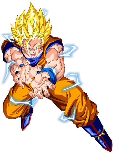All png images can be used for personal use unless stated otherwise. kamehameha Son Goku by EdicionesZ3000 | Desenhos de anime ...