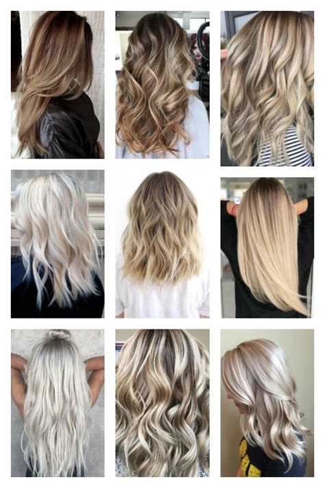 Hair Color Ideas 50 Shades Of Blonde Lady And The Blog