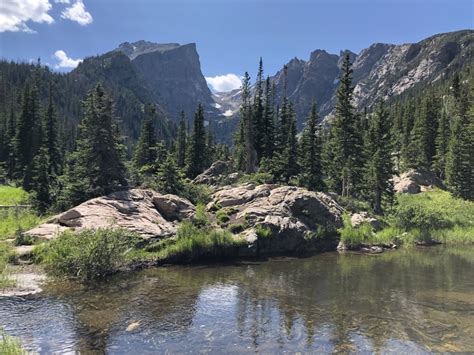 Grunge background with wild west landscape. Free picture: national park, river, riverbank, United ...