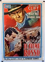 "IL FIUME ROSSO" MOVIE POSTER - "RED RIVER" MOVIE POSTER