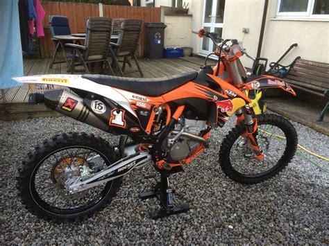 Classified ad with best offer. 2011 KTM sxf 250 musquin replica