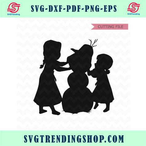 Cricut Stencils Build A Snowman Disney Frozen Free Svg Svg Files