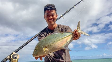 Baitcasting Oama For Papios Hawaii Fishing Youtube