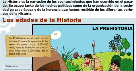 El Blog De Cuarto Las Etapas De La Prehistoria