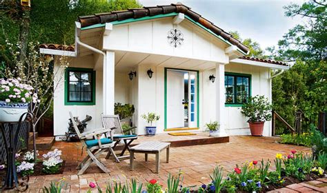 Home designing may earn commissions for purchases made through the links on our website. Spring's Cottage: One Bedroom Spanish-Style Cottage ...