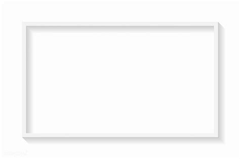 How to make a wood rectangle card mockup? Rectangle white frame background template vector | free ...