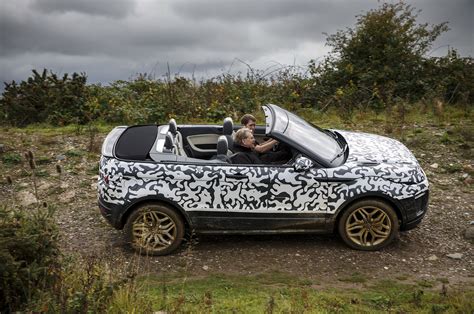 Off Roading In The New Range Rover Evoque Convertible Autocar