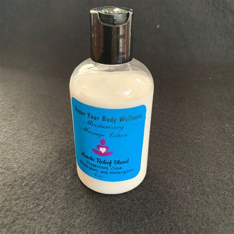 Massage Lotion 4oz And 8oz Honor Your Body Wellness Pittsburgh